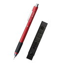 サクラクレパス シャープペン ライトル 0.5mm レッド (消しゴム アーチ スリムタイプ ブラック 1個 付き) NS505W-A#19