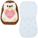 サンリオ バースデーカード ふかふかハリネズミ グリーティングカード 海外輸送可 BD148-3 SANRIO 950190