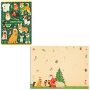 サンリオ クリスマスカード メッセージカード 犬いっぱい グリーティングカード 海外輸送可 JX 1-3 SANRIO 521795