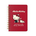 サンリオ(SANRIO) B7リングノート ハローキティ キティちゃん hello kitty 12.8×10×1.5cm キャラクター 091529
