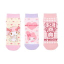 サンリオ(SANRIO) サンリオ キッズスニーカーソックス3足セット ソックス 13-15cm マイメロディ マイメロちゃん my melody キャラクター...