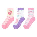 サンリオ(SANRIO) サンリオ キッズソックス3足セット ソックス 16-18cm マイメロディ マイメロちゃん my melody キャラクター 4553...