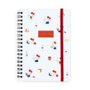 サンリオ(SANRIO) B6リングノート ハローキティ キティちゃん hello kitty 18.2×13.5×1.5cm キャラクター 092037