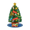 サンリオ(SANRIO) クリスマスカード 乗り物と恐竜のツリー メッセージカード グリーティングカード JX 71-4 108898