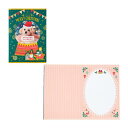 サンリオ(SANRIO) クリスマスカード フォトフレーム スノードーム メッセージカード グリーティングカード JX 7-4 107301
