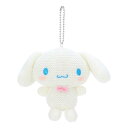 サンリオ(SANRIO) あみぐるみ風ニットマスコットホルダー シナモロール 約幅13×奥行6×高さ11cm 500119