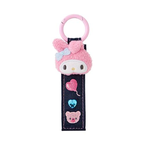 サンリオ(SANRIO) タグキーホルダー(デニムワッペン) マイメロディ 182931 サンリオ(SANRIO) タグキーホルダー(デニムワッペン) マイメロディ 182931