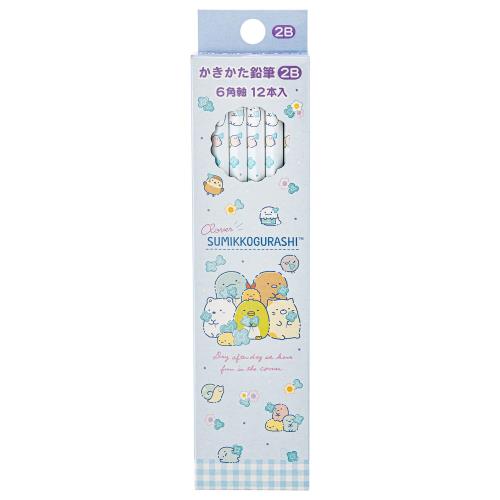 サンエックス すみっコぐらし ゴーゴースクール 鉛筆 2B ダース PH13201