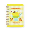 サンリオ(SANRIO) B7リングノート ポムポムプリン プリン POMPOMPURIN 12.8×10×1.5cm キャラクター 091596