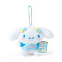 サンリオ(SANRIO) マスコットホルダー(なつかしプロフィール帳) シナモロール ぬいぐるみキーホルダー 932825