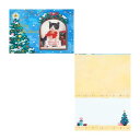 サンリオ(SANRIO) クリスマスカード フォトフレーム 窓 メッセージカード グリーティングカード JX 8-4 107328