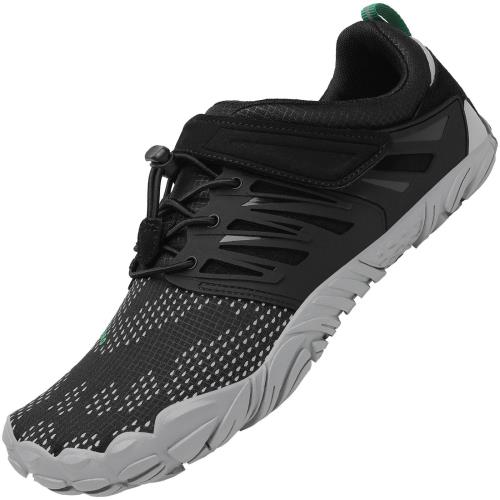 [SAGUARO] ベアフット フィットネスシューズ ジム トレーニング シューズ メンズ レディース 26.0 cm,ライトグレー