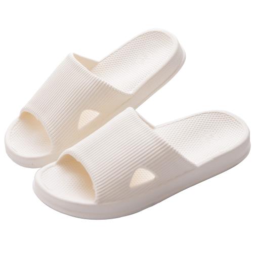 [KOCOTA] 抗菌防臭素材 スリッパ サンダル 超軽量 滑り止め 男女兼用 アイボリー S