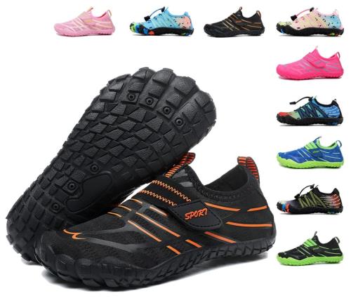 [ziitop] マリンシューズ キッズ ウォーターシューズ 子供 軽量 通気 速乾 滑り止め シュノーケリング 男の子 女の子 ビーチサンダル アクアシューズ シュノーケリング 水用靴 水陸両用 携帯便利