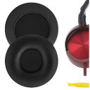 Geekria イヤーパッド QuickFit 互換性 パッド ソニー Sony DR-BT101, ZX300, ZX100, DR-ZX102DPV, S500 ヘッドホンに対応 パッド イヤー/イヤーカップ (プロテインレザー/ブラック)