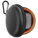Geekria ケース Shield ヘッドホンケース 互換性 ハードケース 旅行用 ハードシェルケース ジェイバード Jaybird, ボーズ Bose SoundSport, ジャブラ Jabra, Powerbeats に対応 収納ポーチ付属 (ブラック)