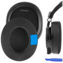 Geekria イヤーパッド Sport 互換性 パッド オーディオテクニカ Audio-Technica ATH-M50X, ATH-M50XBT, ATH-M50xBT2, ATH-M60X, ATH-M40X, ATH-M30, ATH-M20, ATH-M10 ヘッドホンに対応 パッド イヤー/イヤーカップ 冷却ジェル (ブラック)