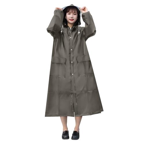 [DeliToo] レインコート 自転車 リュック対応 二重レインバイザー レインウェア レディース メンズ 大きいサイズ バイク レインポンチョ 防水 防風 超撥水 耐久 カッパ 雨具 梅雨対策 通勤 通学 男女兼用 収納袋付き (M, グリーン)