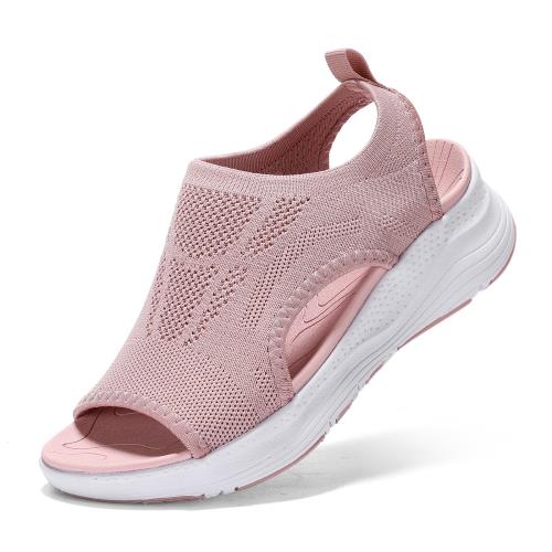 [ziitop] 厚底 スポーツサンダル レディース 歩きやすい ナースサンダル 美脚 スニーカーサンダル スリッポン ウォーキング オフィス 軽い ニットサンダル 疲れない 滑り止め おしゃれ 人気 御洒落