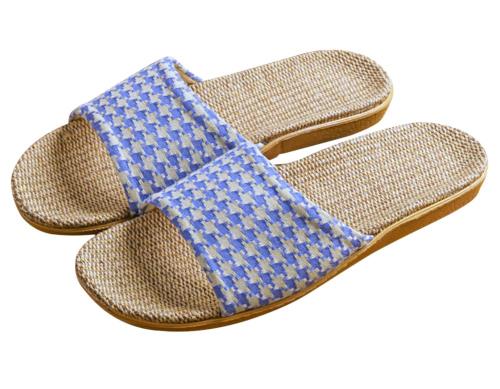 [Euyqs] レディース メンズ ルームシューズ 夏春 スリッパ 室内履きホームシューズ (#7 ブルー, 24.5 cm)