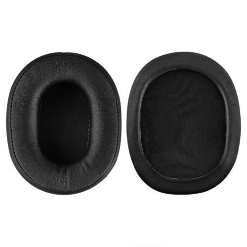 Geekria イヤーパッド QuickFit 互換性 パッド オーディオテクニカ Audio-Technica ATH-M50X ATH-M50XBT ATH-M50xBT2 ATH-M50 ATH-M40X ATH-M30 ATH-M20 ヘッドホンに対応 パッド イヤー/イヤーカップ (プロテインレザー/黒)