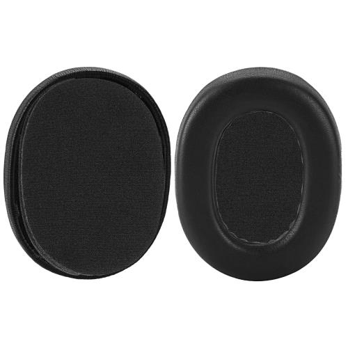 Geekria イヤーパッド QuickFit 互換性 パッド ジャブラ Jabra Elite 85H ヘッドホンに対応 パッド イヤー/イヤーカップ (プロテインレザー/黒)