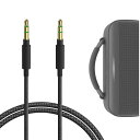 Geekria ケーブル ナイロン編組 互換性 オーディオコード ボーズ Bose SoundLink Max, SoundLink Revolve+, ジェイビーエルJBL GO2, Clip 3, Charge4 Bluetooth オーディオケーブル、3.5mm に適合する 1.2 m