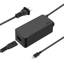 45W USB-C ACアダプター Type-C ノートパソコン充電器 PD対応 20V 2.25A 電源 アダプター タイプC 充電器 汎用レノボ/Lenovo Thinkpad, Yoga, Dell Latitude, MacBook Air, HP Spectre, ASUS ZenBookなどノートパソコン/ラップトップ/スマートフォン/ゲーム機対応 Cタイプ ノ