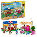 レゴ(LEGO) どうぶつの森 タヌキ商店 と ブーケの家 おもちゃ 玩具 プレゼント 誕生日 ブロック クリスマス 女の子 男の子 子供 7歳 8歳 9歳 小...