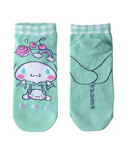 [サンリオ] ソックス 靴下 レディース キッズ 選べるタイプ 親子お揃い ショート丈 1足 シナモロール ..