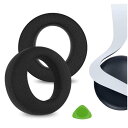 Geekria イヤーパッド Comfort 互換性 パッド ソニー Sony PlayStations Pulse Elite ヘッドホンに対応 パッド イヤー/イヤーカップ メッシュファブリック(黒)