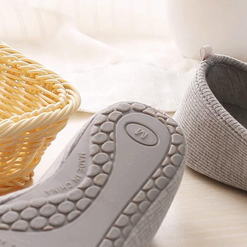 [Euyqs] 室内ばき 介護用シューズ お年寄りシューズ 滑り止 ンスリッパ (M, 1 グレー, measurement_24_point_0_centimeters)