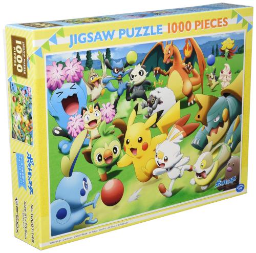 エンスカイ(ENSKY) ポケットモンスター ボールであそぼう!パス・パス・キック! 51×73.5cm ジグソーパズル 1000ピース JIGSAW PUZZLE 1000T-149