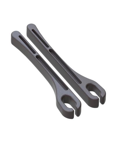 Kuroobaa 車用 隙間クッション 隙間埋め シートクッション 小物落下防止 車内収納 運転席助手席 2本セット (ブラウン)