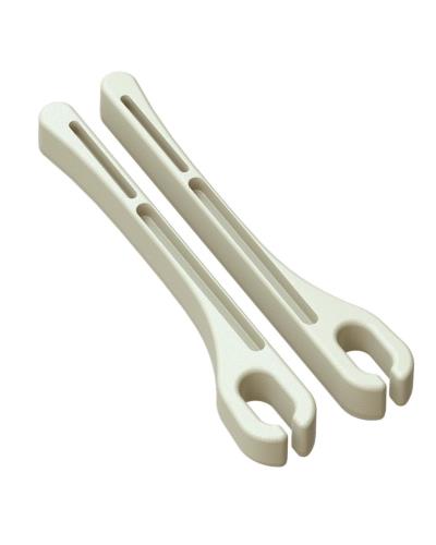 Kuroobaa 車用 隙間クッション 隙間埋め シートクッション 小物落下防止 車内収納 運転席助手席 2本セット (ベージュ)