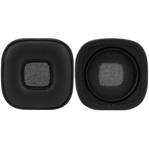 Geekria イヤーパッド QuickFit 互換性 パッド マーシャル Marshal Major V On-Ear ヘッドホンに対応 パッド イヤー/イヤーカップ (プロテインレザー/ブラック)