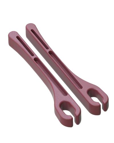 Kuroobaa 車用 隙間クッション 隙間埋め シートクッション 小物落下防止 車内収納 運転席助手席 2本セット (ワイン)