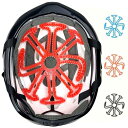 ヘルメットライナー ヘルメット用 ライナー ベンチレーションライナー インナーライナー ヘルメットインナー ヘルメット用ライナー バイク 自転車 ヘルメット 髪...