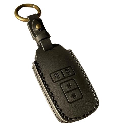 [ZANEKO] ノア80系 ヴォクシー80系キーケース適合トヨタエスクァイア アルファード ヴェルファイア30系 シエンタ 本革キーカバー (ブラ..