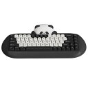 YUNZII C68 ワイヤレスメカニカルキーボード かわいいパンダ 65% 無線 ホットスワップ シリコーン 人間工学 ゲーミングキーボード三つモード BT5...