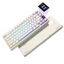 YUNZII AL80 メカニカルキーボード ワイヤレス ゲーミングキ...(2)