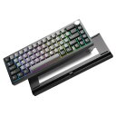 YUNZII AL68 メカニカルキーボード ワイヤレス 68キー ホ...(2)