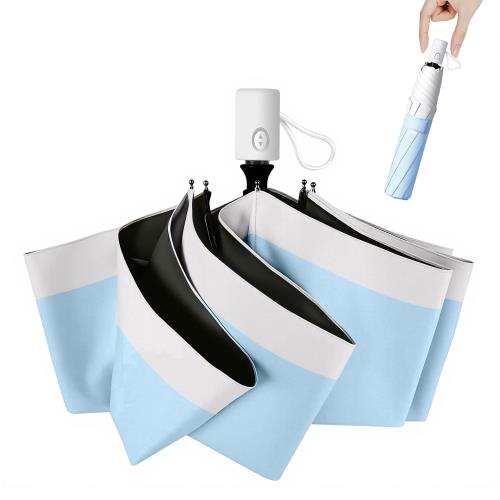 JIS認証 UVカット率100% 完全遮光 日傘 超軽量 紫外線遮断 遮熱 UPF50+ 折り畳み日傘 暑さ対策 熱中症対策 日焼け防止 コンパクト 折りたたみ傘 ワンタッチ自動開閉(4)