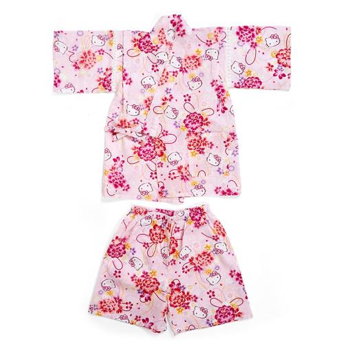 サンリオ(SANRIO) キッズ甚平 120cm ハローキティ 212610 サンリオ(SANRIO) キッズ甚平 120cm ハローキティ 212610