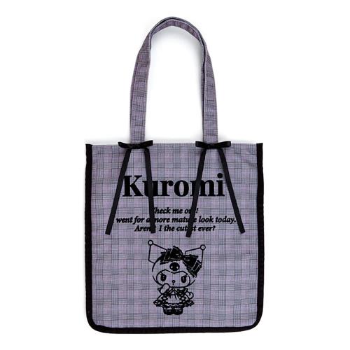 [サンリオ] トートバッグ クロミ クロミちゃん kuromi 秘密のメロクロシリーズ キャラクター 36.5×1×39.5cm 588768(4)
