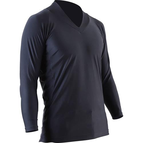 キングジム 接触冷感 夏を乗り切るひんやりインナー 保冷剤3個付 Lサイズ 黒 NTS10-L-BK