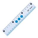 サクラクレパス 小学生文具 直線定規15cm Gジヨウギ15#36 ブルー