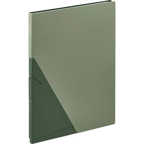 キングジム クリアファイル ジリッツ 10ポケット A4タテ 緑 8832H-G