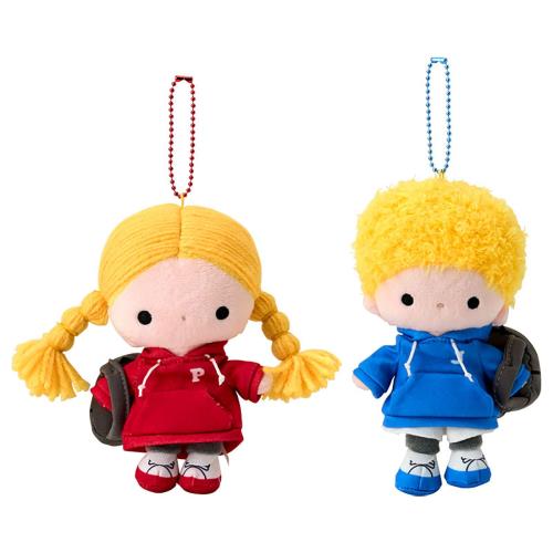 サンリオ(SANRIO) マスコットホルダー（ふたりのLOOKBOOK） パティ＆ジミー 対象年齢6才以上 022683