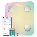 Besecou 体重計 スマホ連動新登場・BIA測定技術 体脂肪計 高...(3)